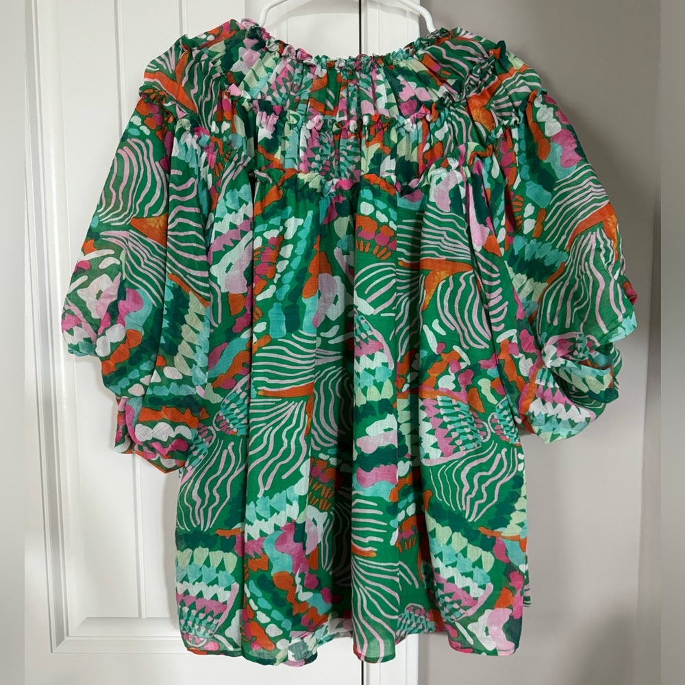 Entro Multicolor Patterned Top - image 2